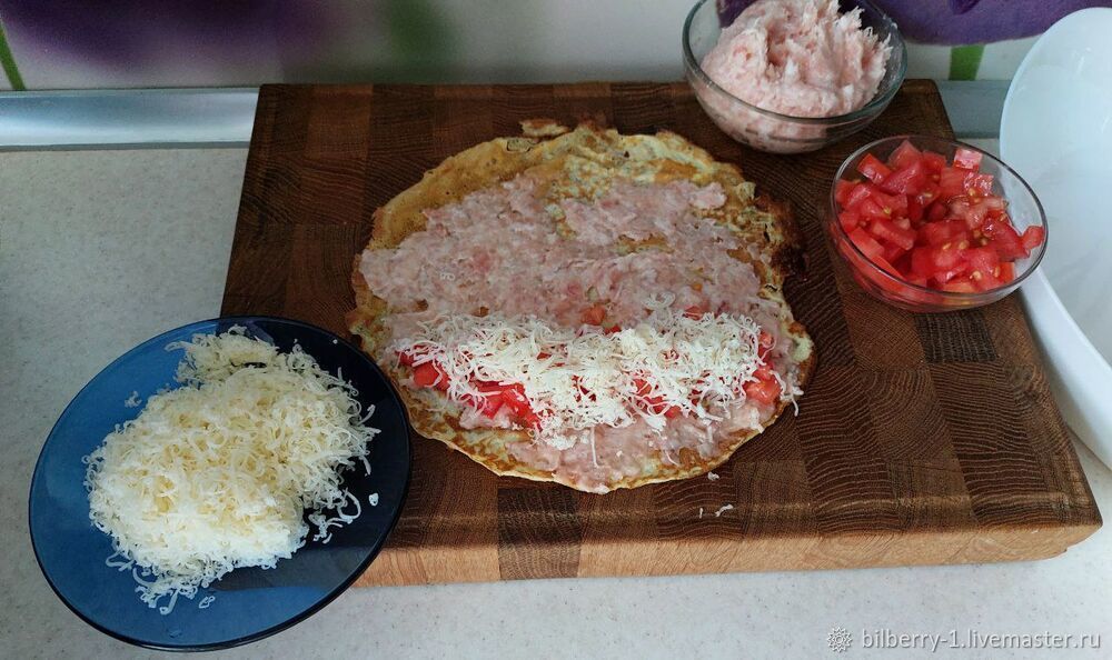 Готовим вкуснейшие Бризоли с куриным фаршем, помидорами и сыром в духовке, фото № 9