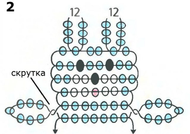 сплести зайца из бисера