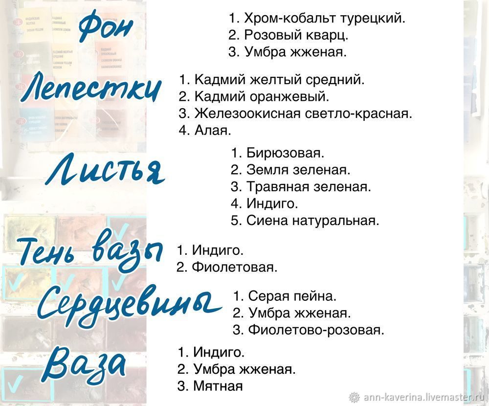 Рисуем картину с подсолнухами акварелью, подробный урок, фото № 2